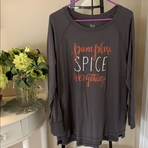 Graphic long sleeve tee